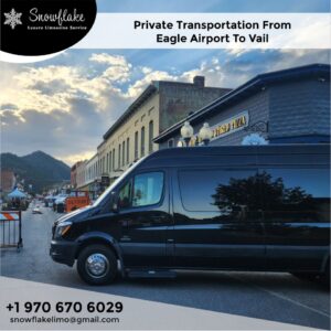 Private Transportation from Eagle Airport to Vail