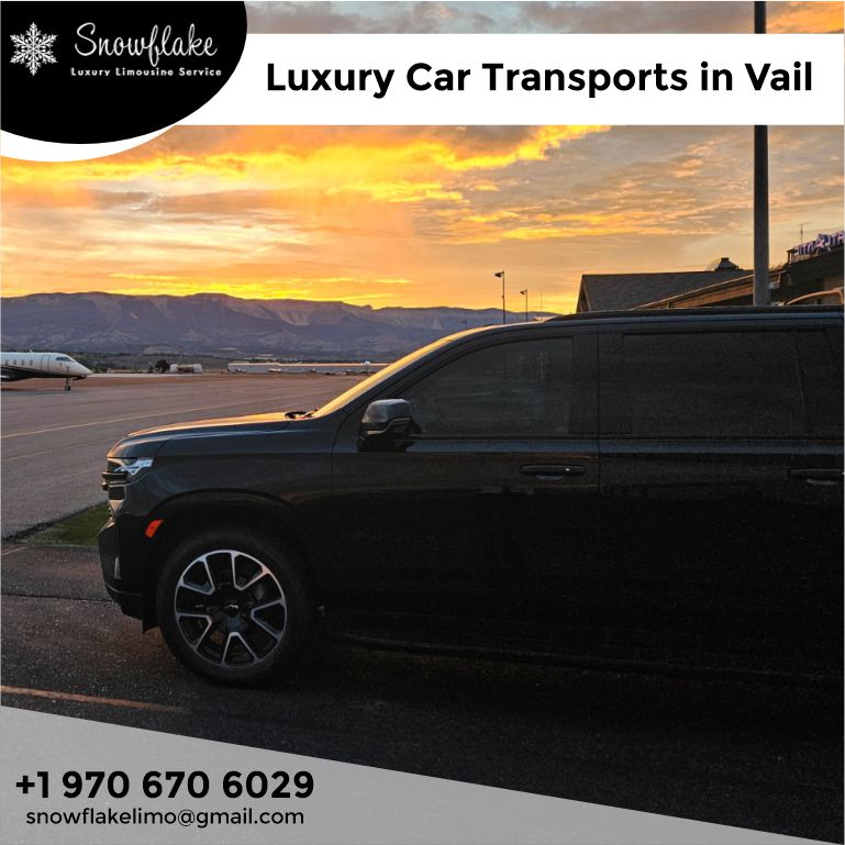 Luxury Car Transports in Vail | Snowflake Limo