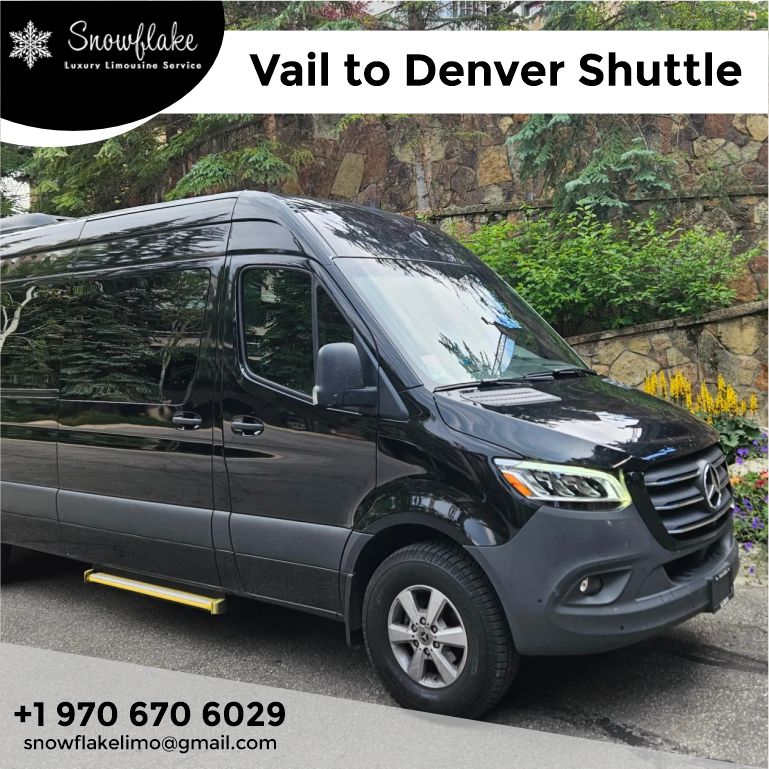 Shuttle from Vail to Denver