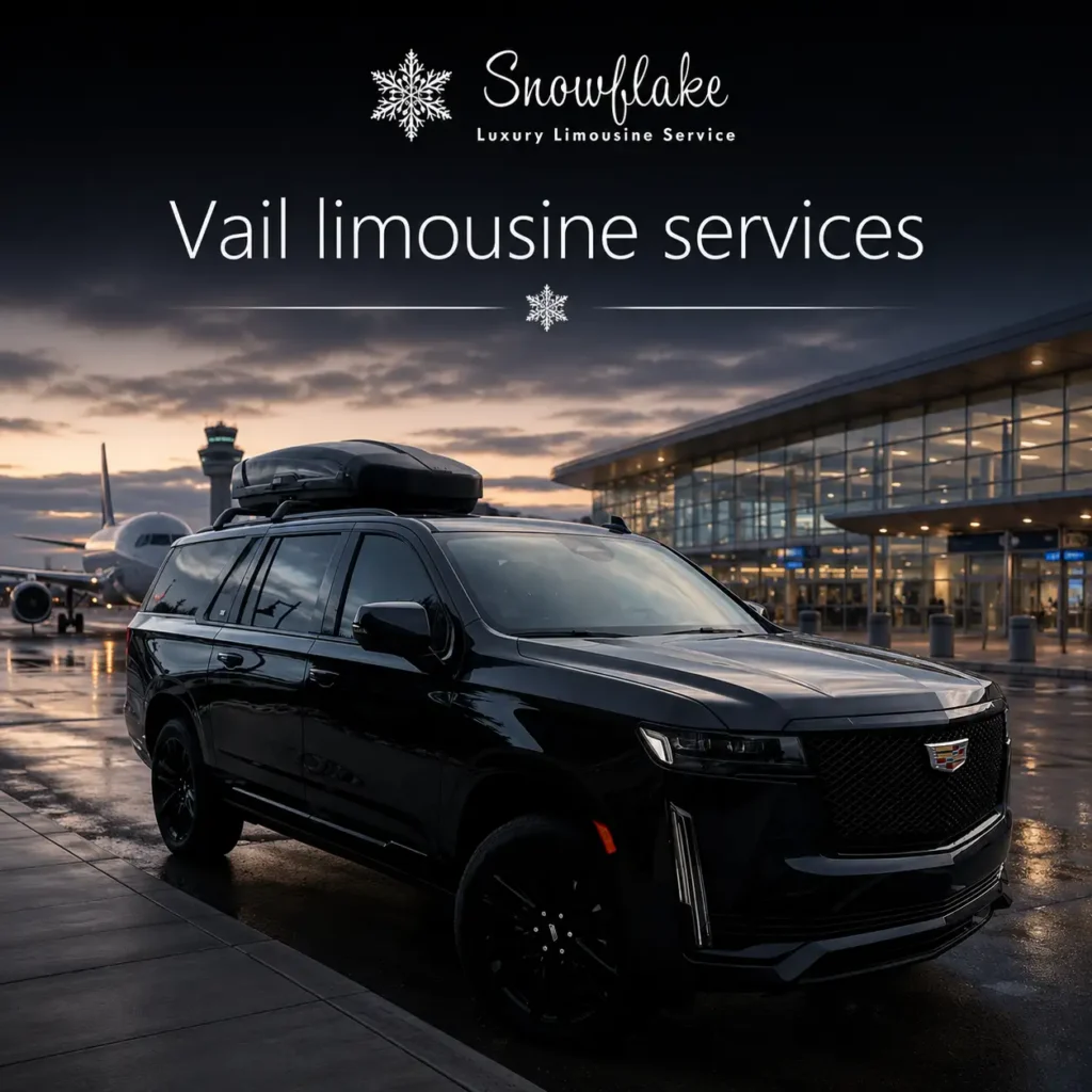 Professional chauffeur offering Vail limousine services for corporate executives