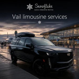 Professional chauffeur offering Vail limousine services for corporate executives