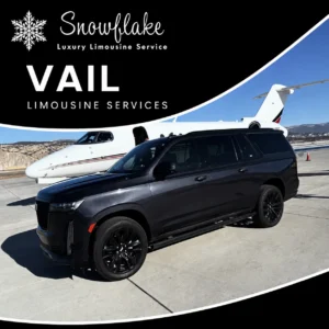 Premium Vail limousine services for weddings, corporate travel, and ski vacations