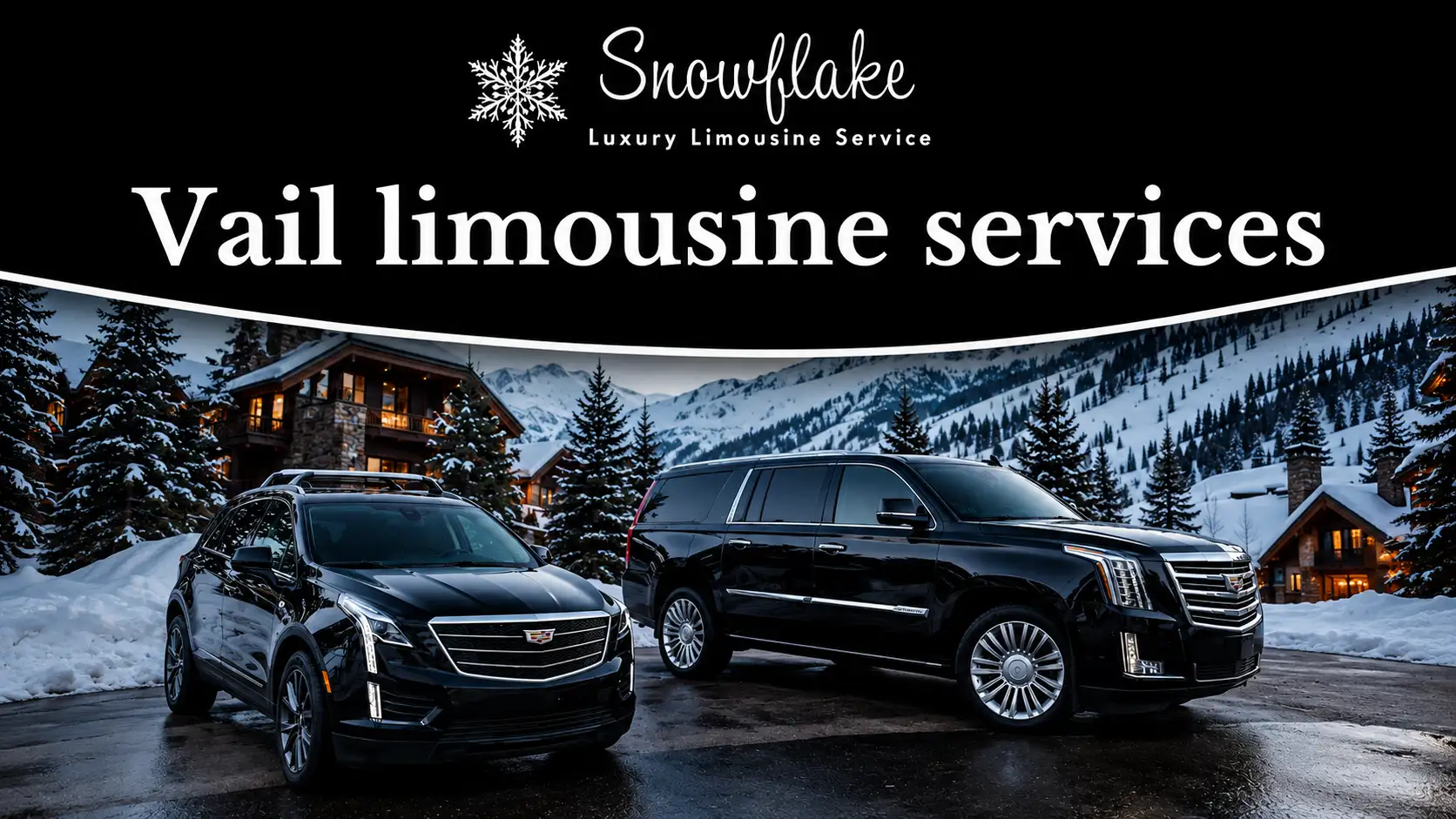Luxury vehicle fleet offering dependable Vail limousine services for special occasions